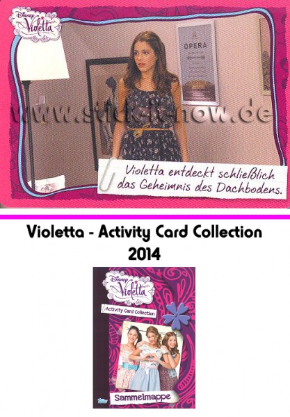 Disney Violetta - Activity Cards (2014) - Nr. 82