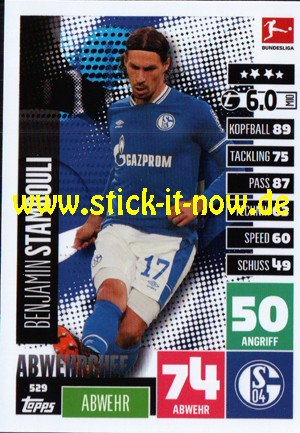 Topps Match Attax Bundesliga 2020/21 "Extra" - Nr. 529