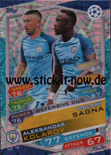 Match Attax Champions League 16/17 - Nr. MC 18