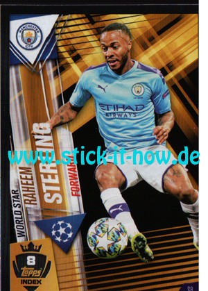 Topps Match Attax 101 (2020) - Nr. W8 (Stickerkarte S8)