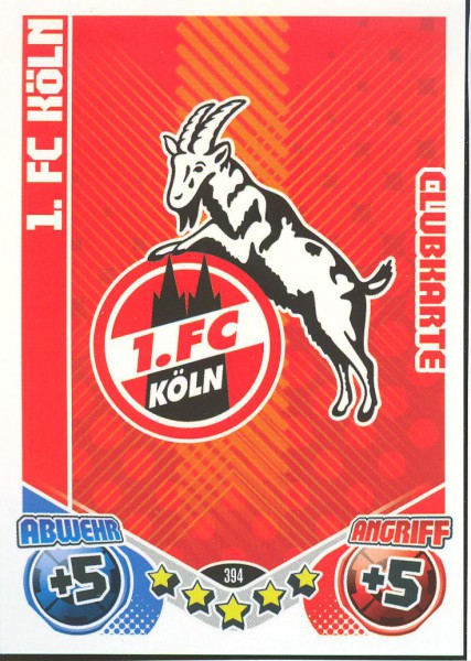 Match Attax 11/12 - 1. FC Köln - Clubkarte