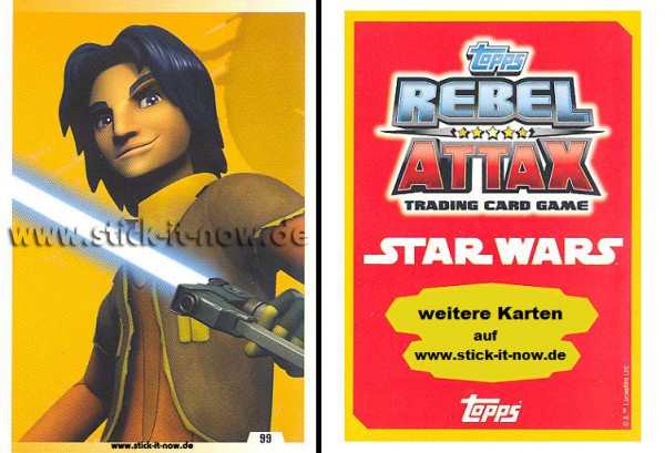 Rebel Attax - Serie 1 (2015) - STRIKE-FORCE - REBELLION 2 - Nr. 99