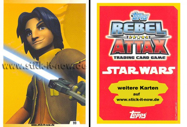 Rebel Attax - Serie 1 (2015) - STRIKE-FORCE - REBELLION 2 - Nr. 99