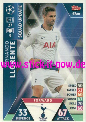 Match Attax CL 18/19 "Road to Madrid" - Nr. 11