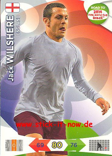 Panini Adrenalyn XL Road to WM 2014 - Jack WILSHERE