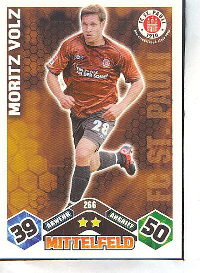 Match Attax 10/11 - MORITZ VOLZ - 266