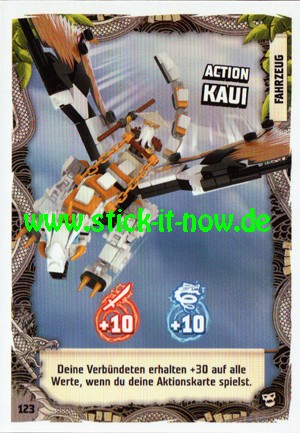Lego Ninjago Trading Cards - SERIE 6 "Next Level" (2021) - Nr. 123