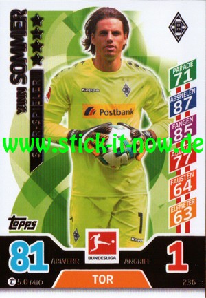 Topps Match Attax Bundesliga 17/18 - Nr. 236 (Star-Spieler)