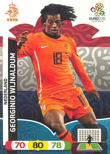 Panini EM 2012 - Adrenalyn XL - Georginio Wijnaldum - Niederlande