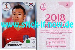 Panini WM 2018 Russland "Sticker" INT/Edition - Nr. 498