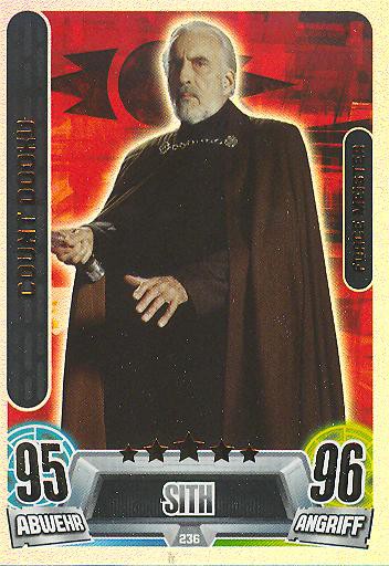 Force Attax Movie Collection - Serie 2 - Force-Meister - Count Dooku - Nr. 236