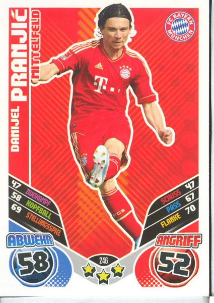 Daniel Pranjic - Match Attax 11/12