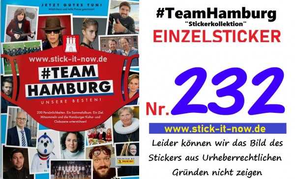 #TeamHamburg "Sticker" (2021) - Nr. 232