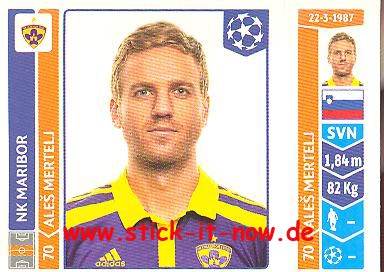 Panini Champions League 14/15 Sticker - Nr. 548