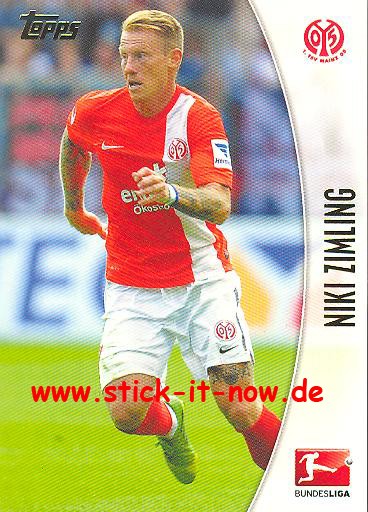 Bundesliga Chrome 13/14 - NIKI ZIMLING - Nr. 135