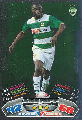 Match Attax 12/13 - Gerald Asamoah - Greuther Fürth - Star-Spieler - Nr. 126