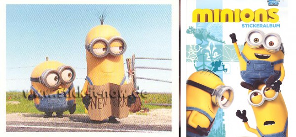 Minions Sticker (2015) - Nr. 96