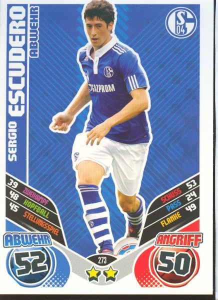 Sergio Escudero - Match Attax 11/12