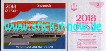 Panini WM 2018 Russland "Sticker" INT/Edition - Nr. 17