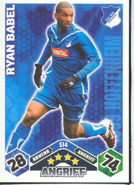 Ryan Babel - Match Attax 10/11 Spezial