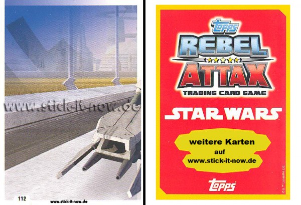 Rebel Attax - Serie 1 (2015) - STRIKE-FORCE - DAS IMPERIUM 1 - Nr. 112