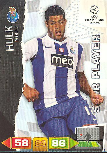 Hulk - Panini Adrenalyn XL CL 11/12 - FC Porto - Star Player