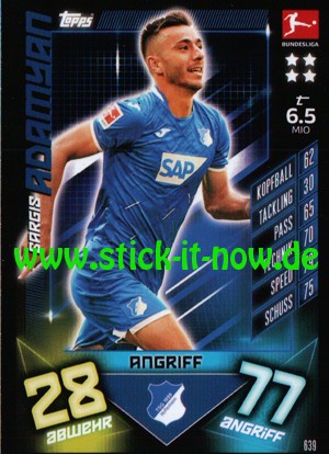 Topps Match Attax Bundesliga 2019/20 "Extra" - Nr. 639