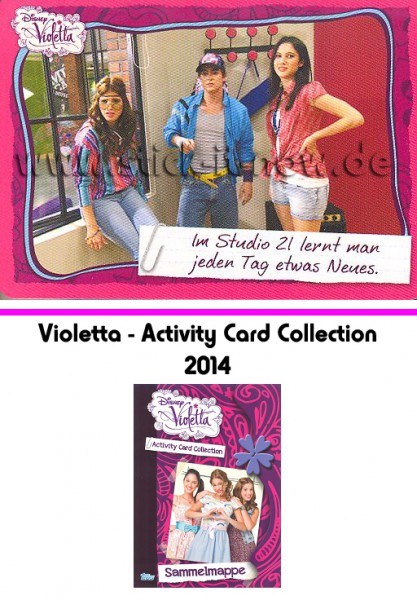 Disney Violetta - Activity Cards (2014) - Nr. 93