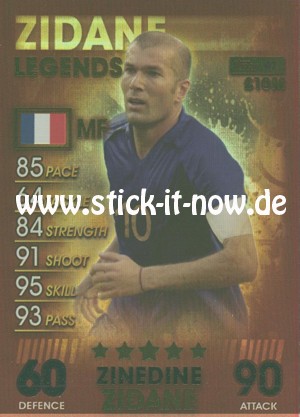 Topps Match Attax 101 (2019) - Nr. 87 (Legends)