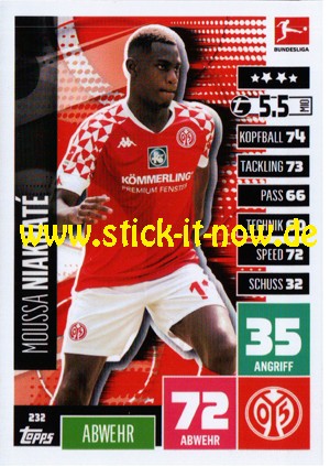 Topps Match Attax Bundesliga 2020/21 - Nr. 232