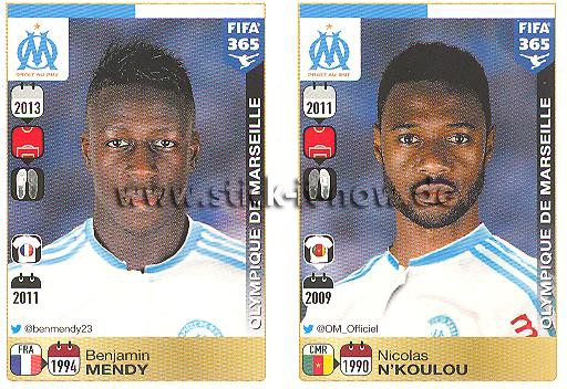 Panini FIFA 365 Sticker - Nr. 404 - 405