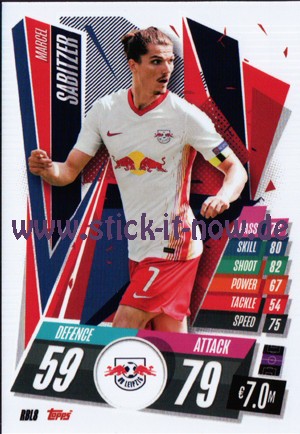 Match Attax Champions League 2020/21 - Nr. RBL 8