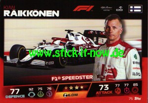 Turbo Attax "Formel 1" (2021) - Nr. 75