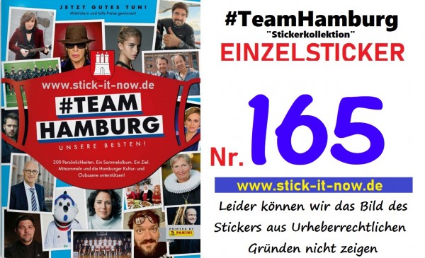 #TeamHamburg "Sticker" (2021) - Nr. 165