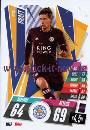 Match Attax Champions League 2020/21 - Nr. LEI 13