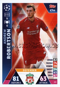 Match Attax Champions League 18/19 - Nr. 205