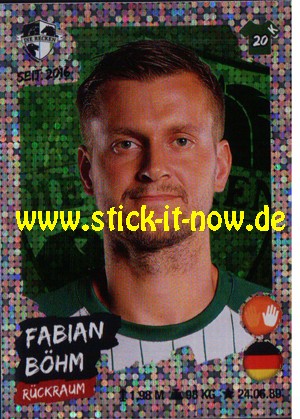 LIQUI MOLY Handball Bundesliga "Sticker" 20/21 - Nr. 54 (Glitzer)