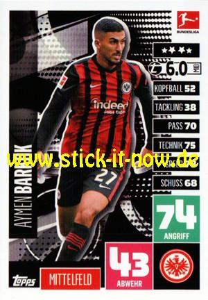 Topps Match Attax Bundesliga 2020/21 "Extra" - Nr. 755 ( Barkok )