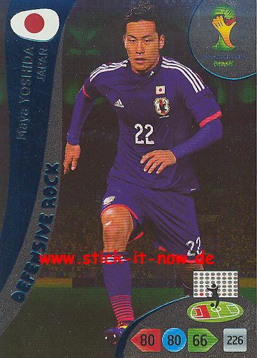 Panini Adrenalyn XL Brasil WM 2014 - Defensive Rocks - Maya YOSHIDA