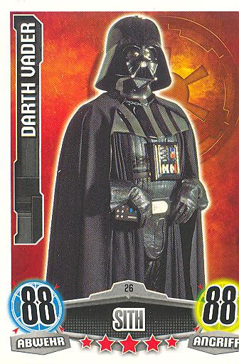 Force Attax - DARTH VADER - Sith - Imperium - Movie Collection