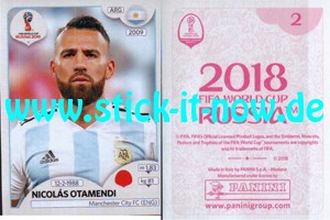 Panini WM 2018 Russland "Sticker" INT/Edition - Nr. 266