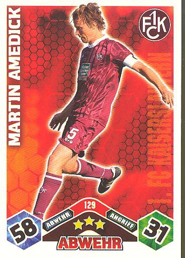 Match Attax 10/11 - MARTIN AMEDICK - 129