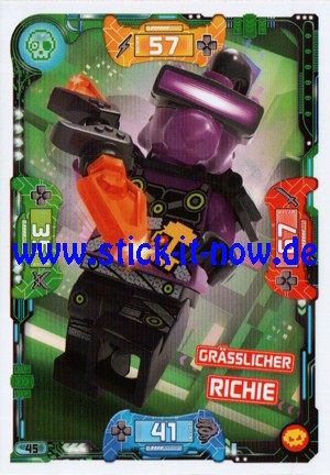 Lego Ninjago Trading Cards - SERIE 5 "Next Level" (2020) - Nr. 45