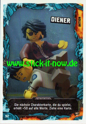 Lego Ninjago Trading Cards - SERIE 6 "Next Level" (2021) - Nr. 92