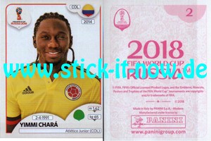 Panini WM 2018 Russland "Sticker" INT/Edition - Nr. 638