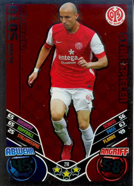 Match Attax 11/12 - Elkin Soto - Star-Spieler