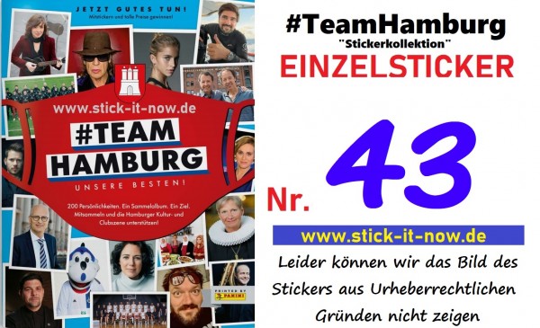 #TeamHamburg "Sticker" (2021) - Nr. 43