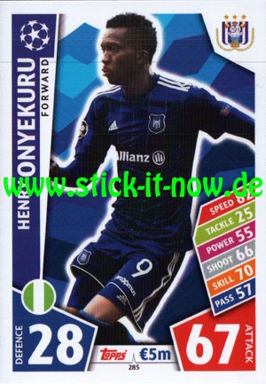 Match Attax Champions League 17/18 - Nr. 285