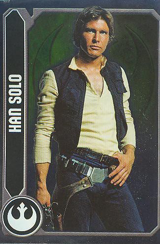 Star Wars Movie Sticker (2012) - HAN SOLO - Nr. 152