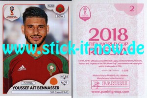 Panini WM 2018 Russland "Sticker" INT/Edition - Nr. 155